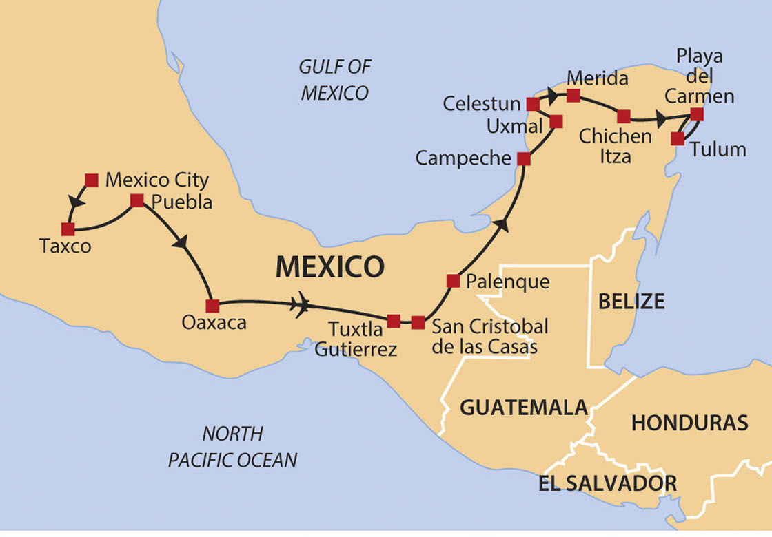 Mexico & the Yucatan by Byroads Travel, the holiday travel specialists ...